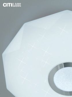 Citilux Диамант Смарт CL713A60G Умная люстра Хром