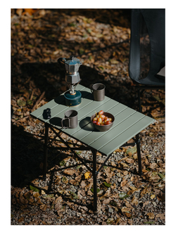 Стол туристический Naturehike Yamami Y01 складной, 52х37,5х41 см, зеленый