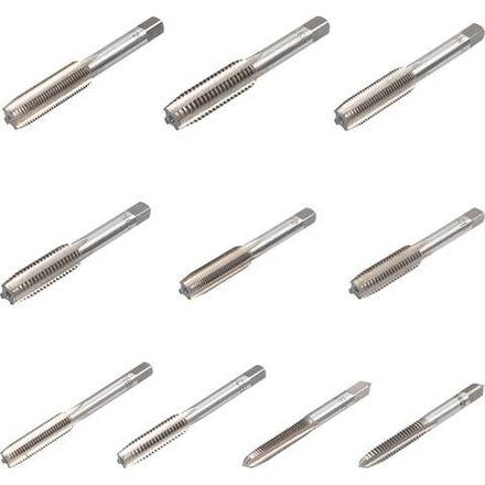 Метчики Scheppach набор 10 предметов (дюйм) Sch-C010-2T(65172)