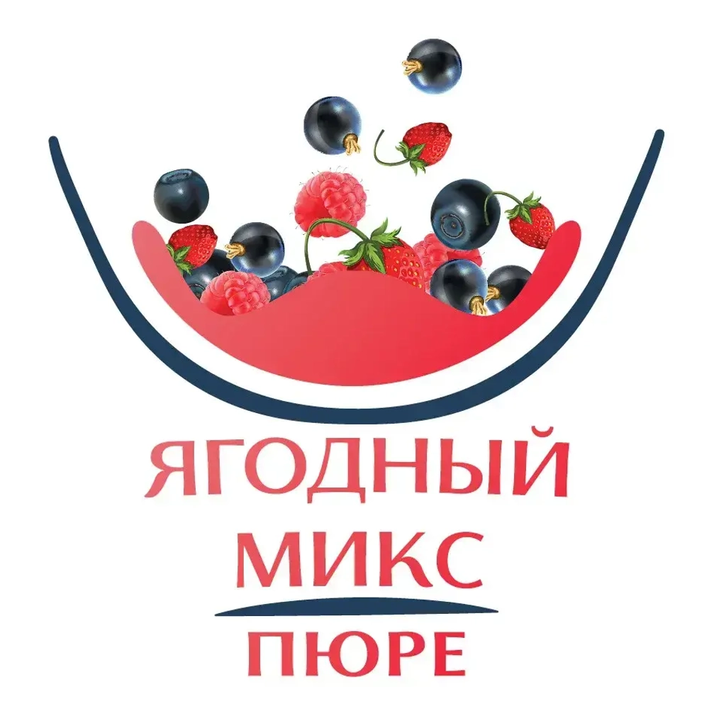 Ягодный микс-пюре AGROBAR, 250 г