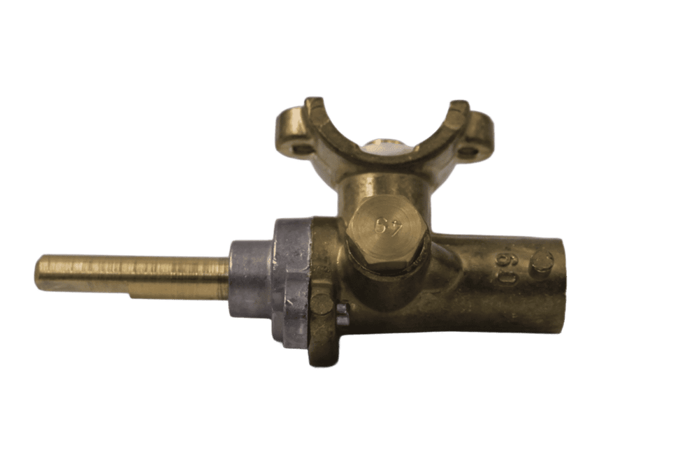 Кран конфорки ГМГ 2.00 №49 для газовой плиты Darina, Flama, King, Neva, Лада Nova, Лысьва, Омичка