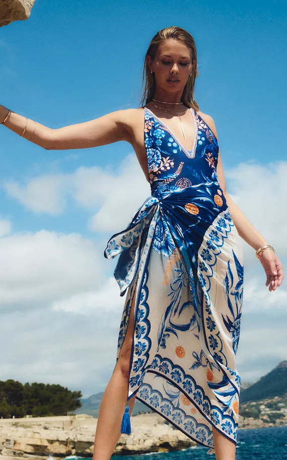 Парео 15389 Marine Azure