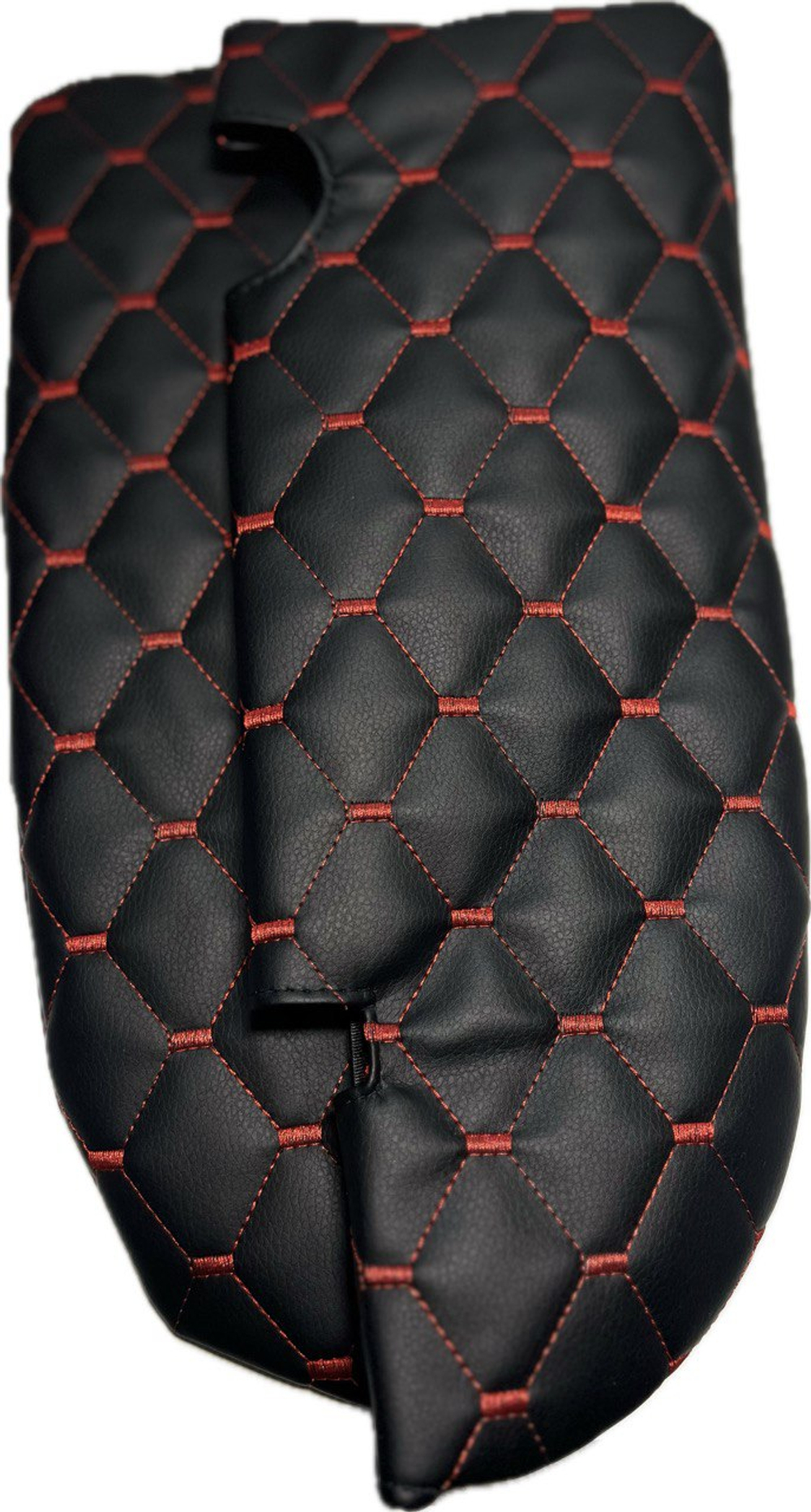 Чехлы на козырьки Лада Веста Vesta(красная нить Рубин)