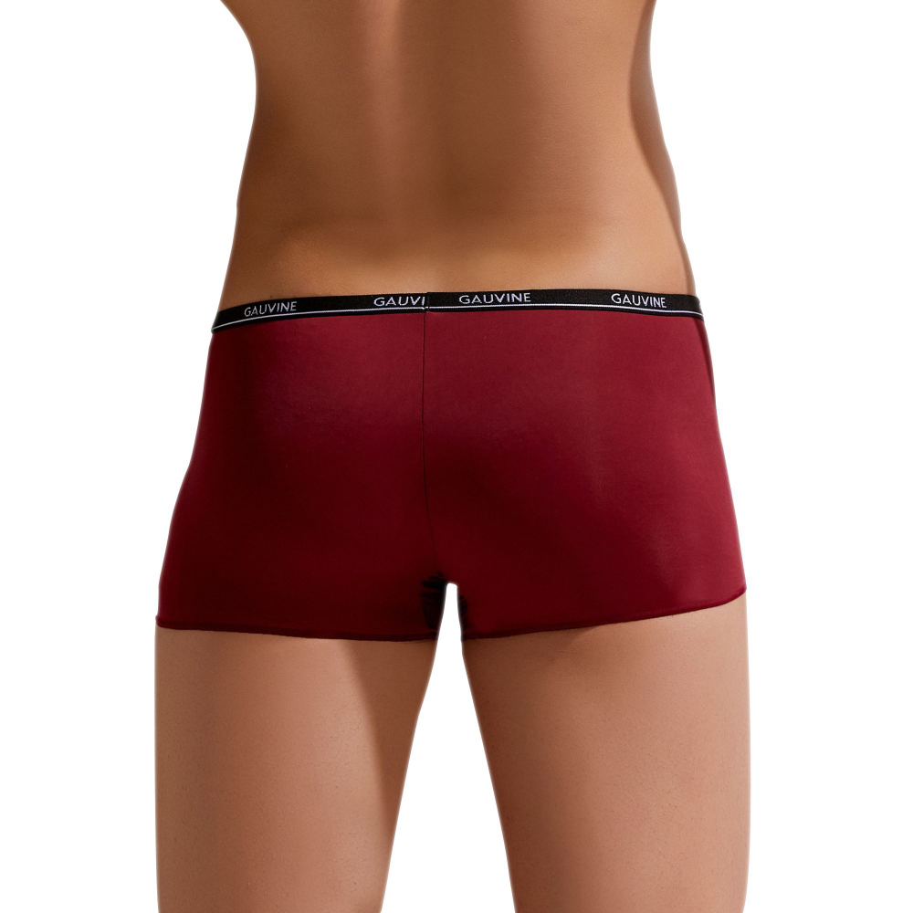 Мужские трусы-боксеры с тонкой брендированной резинкой Second Skin Trunk (Размер: S) (Цвет: черный)