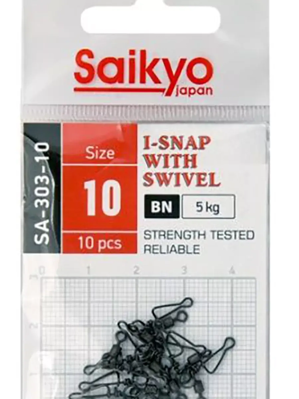 Вертлюг с застежкой Saikyo SA-303