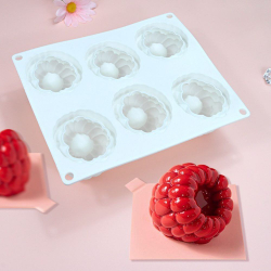 Форма для муссовых десертов «Малина 6 в 1»