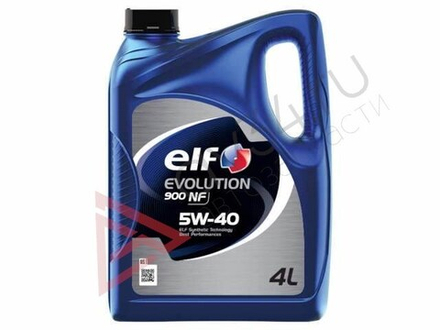 Elf EVOLUTION 900 NF 5w-40 синт. 4л. Масло моторное(5643)