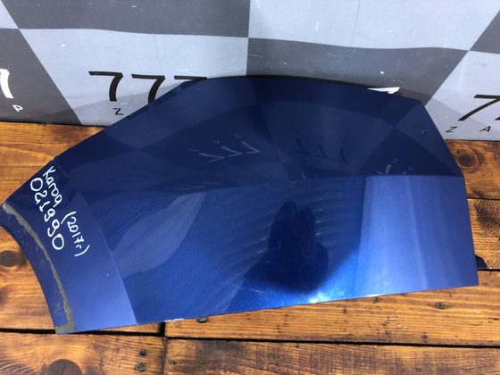 Бампер задний левая часть Skoda Karoq 17-нв Б/У Оригинал 57r807983