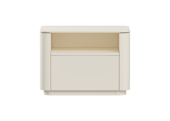 Тумба прикроватная Tammi 1 полка 1 ящик ширина 50 см (дымка)