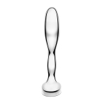 Стальной анальный стимулятор простаты 11,5см b-Vibe Stainless Steel Prostate Plug BV-053