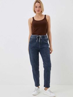 Джинсы на резинке больших размеров