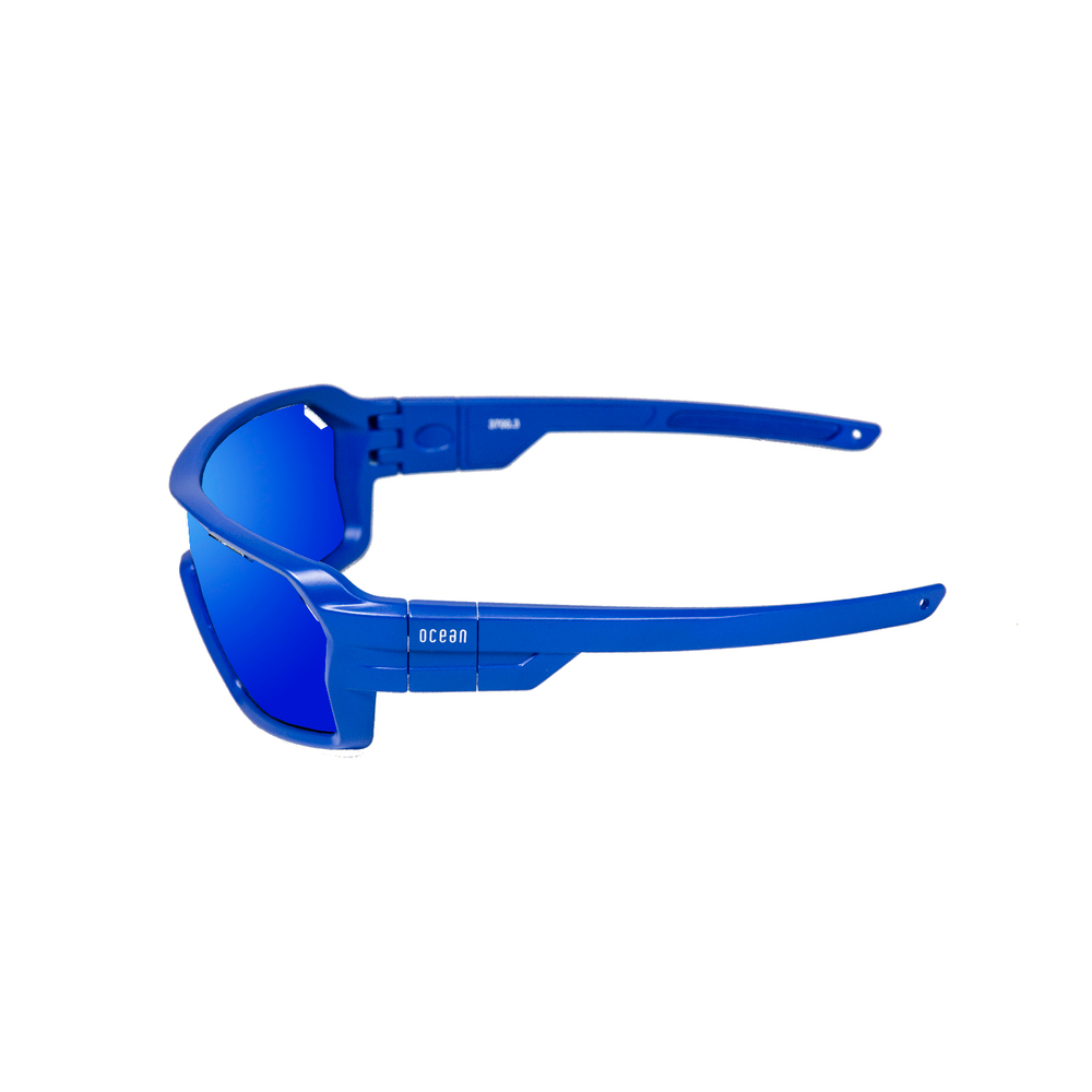 Спортивные очки с диоптриями OCEAN Chameleon Matt Blue / Revo Blue Polarized lenses