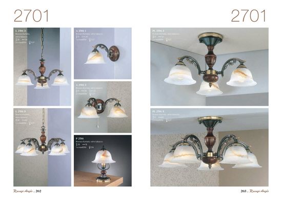 Подвесная люстра Reccagni Angelo L.2701/5