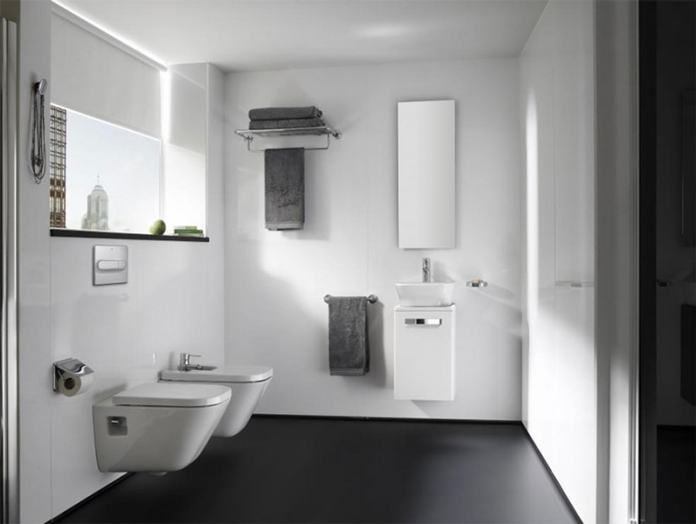 Тумба под раковину Roca The Gap 45 ZRU9302735 подвесная Белая матовая