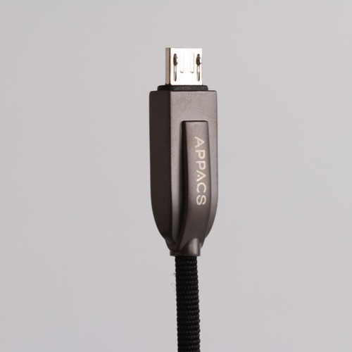 Кабель APPACS AP03194m, microUSB, 5V/2.4A, 1 метр