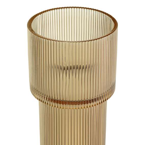 Ваза для цветов Ivet, 30 см, бежевая