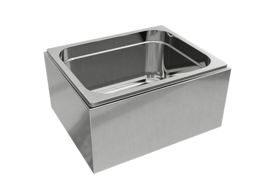 Рукомойник консольный РКЦ 400/304, 400х400х200 мм, без борта и отверстия