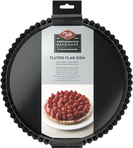 Форма для запекания Tala Forma do pieczenia tart i ciast owocowych Performance, круглая, нержавеющая сталь, 28 см