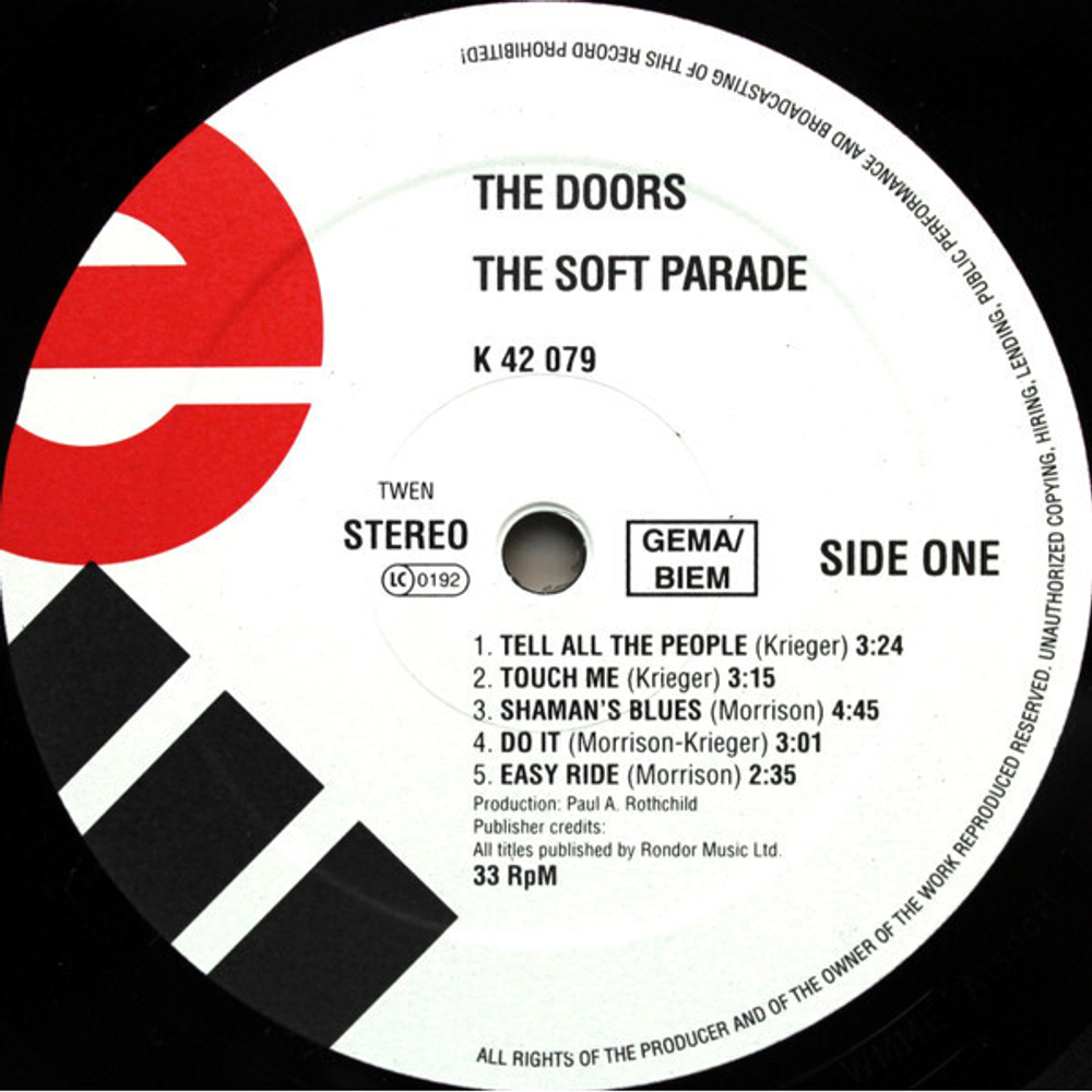 The Doors / The Soft Parade (LP)