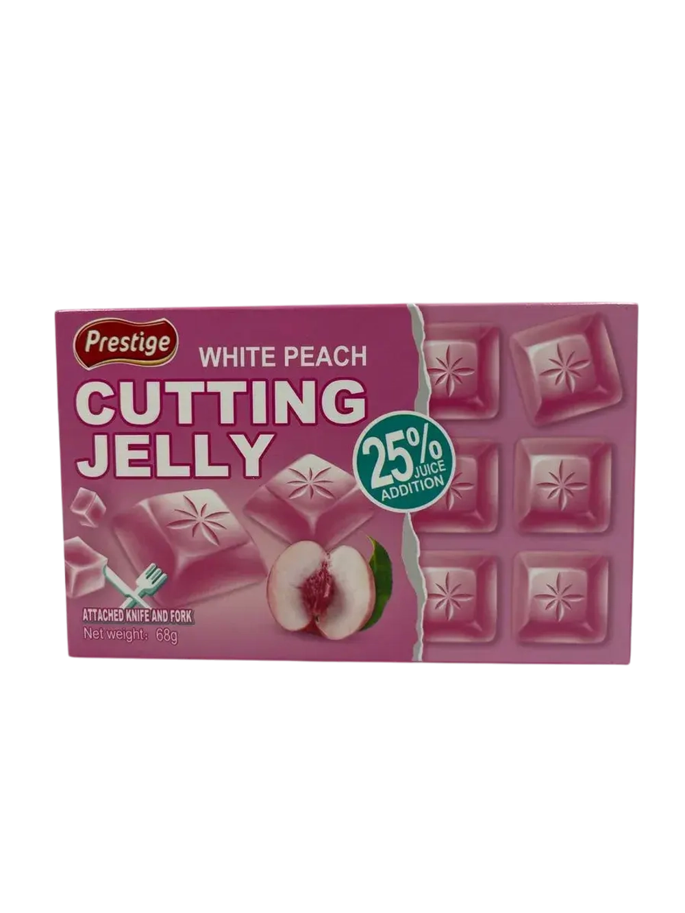 Желе со вкусом персика ( 12шт по 68р)