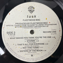 Винтажная виниловая пластинка LP Fleetwood Mac Tusk (Japan 1979) (Obi) Never Make Me Cry