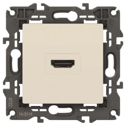 Розетка 14-3114-02 HDMI Elegance сл. кость ЭРА Б0034333