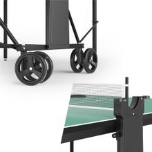 Теннисный стол UNIX Line Compact indoor 18mm MDF (Green)