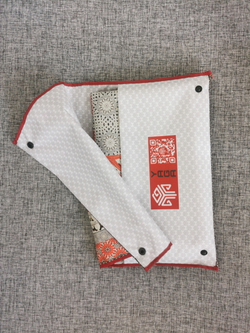 Скатерть "Породы собак на карте Мира"