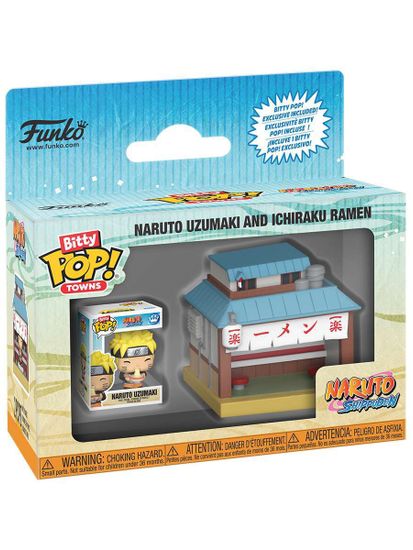 Фигурка Funko Bitty POP! Towns Naruto Shippuden Naruto Uzumaki and Ichiraku Ramen 89867 / Фигурка Фанко Битти ПОП! по мотивам аниме "Наруто", Наруто