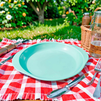 Тарелка для вторых блюд "Чезаре", цвет мятный