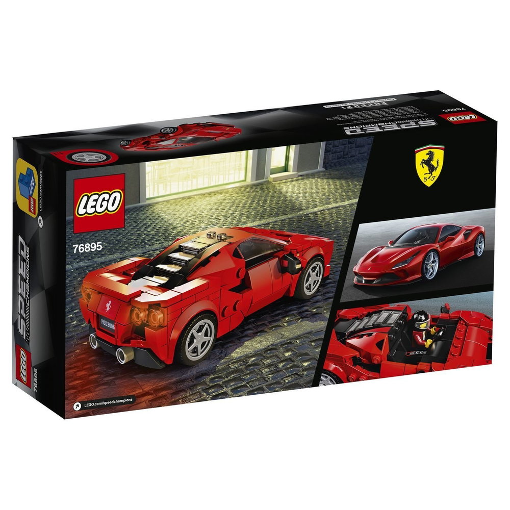 LEGO Speed Champions: Ferrari F8 Tributo 76895 — Ferrari F8 Tributo — Лего Спид чампионс Чемпионы скорости