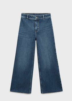 Джинсы-кюлоты Catherin с высокой талией