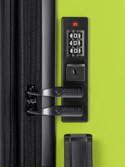 Чемодан Bonle размер М Салатовый