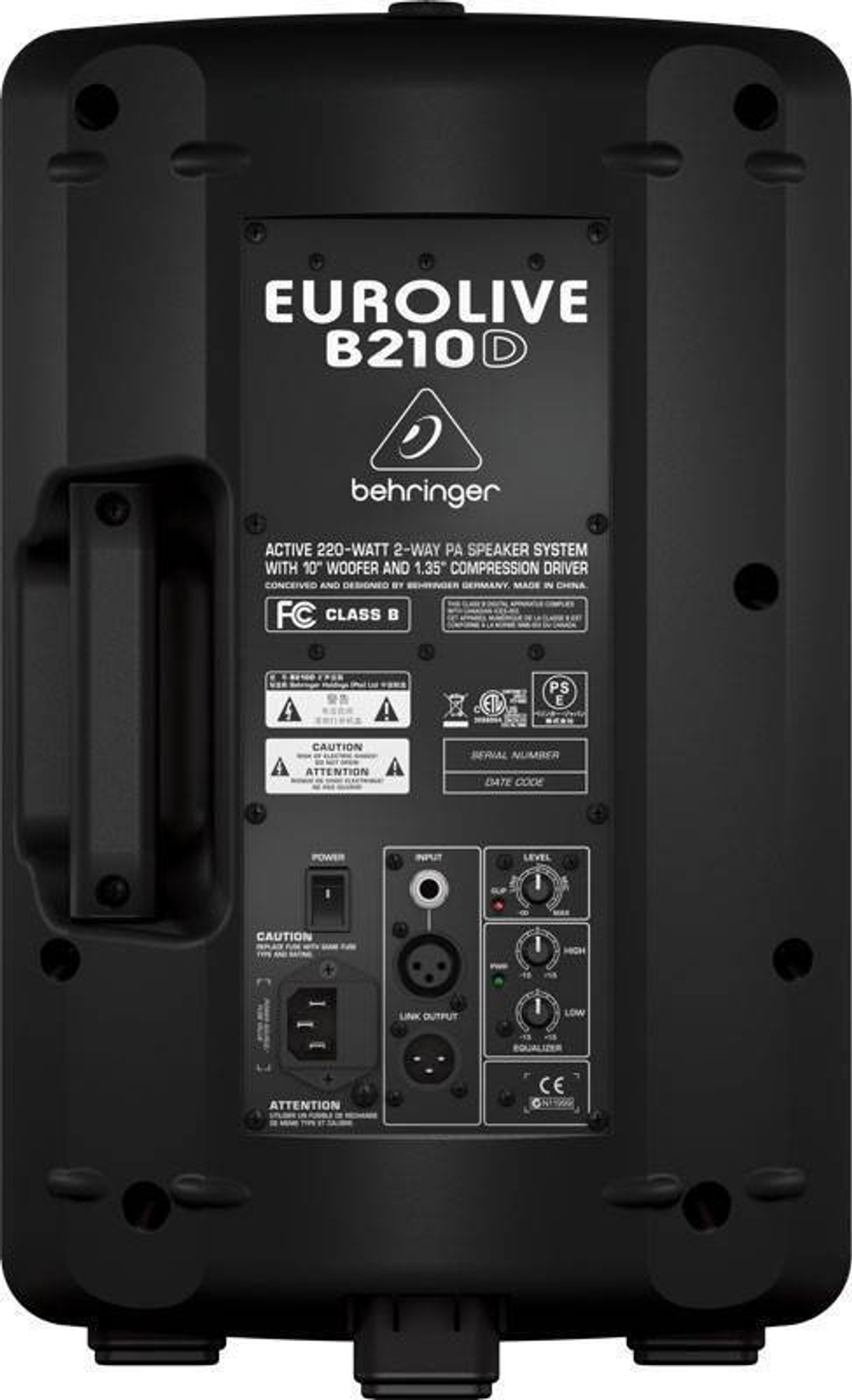 АКУСТИЧЕСКАЯ СИСТЕМА BEHRINGER B210D EUROLIVE