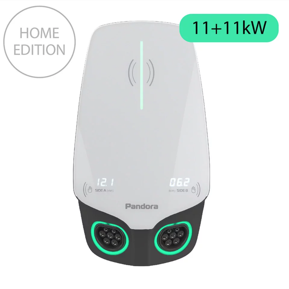 Pandora Wall-E DUO Home Edition — настенная зарядная станция 11+11 кВт для дома