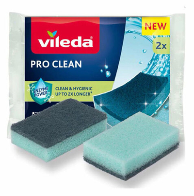 Губка Pro Clean тонкая 2 шт
