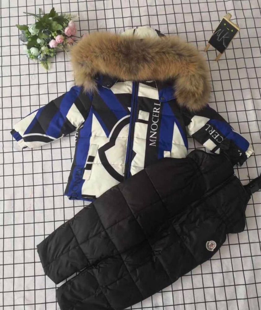 Детский костюм Buba Moncler Zebra Dark Blue