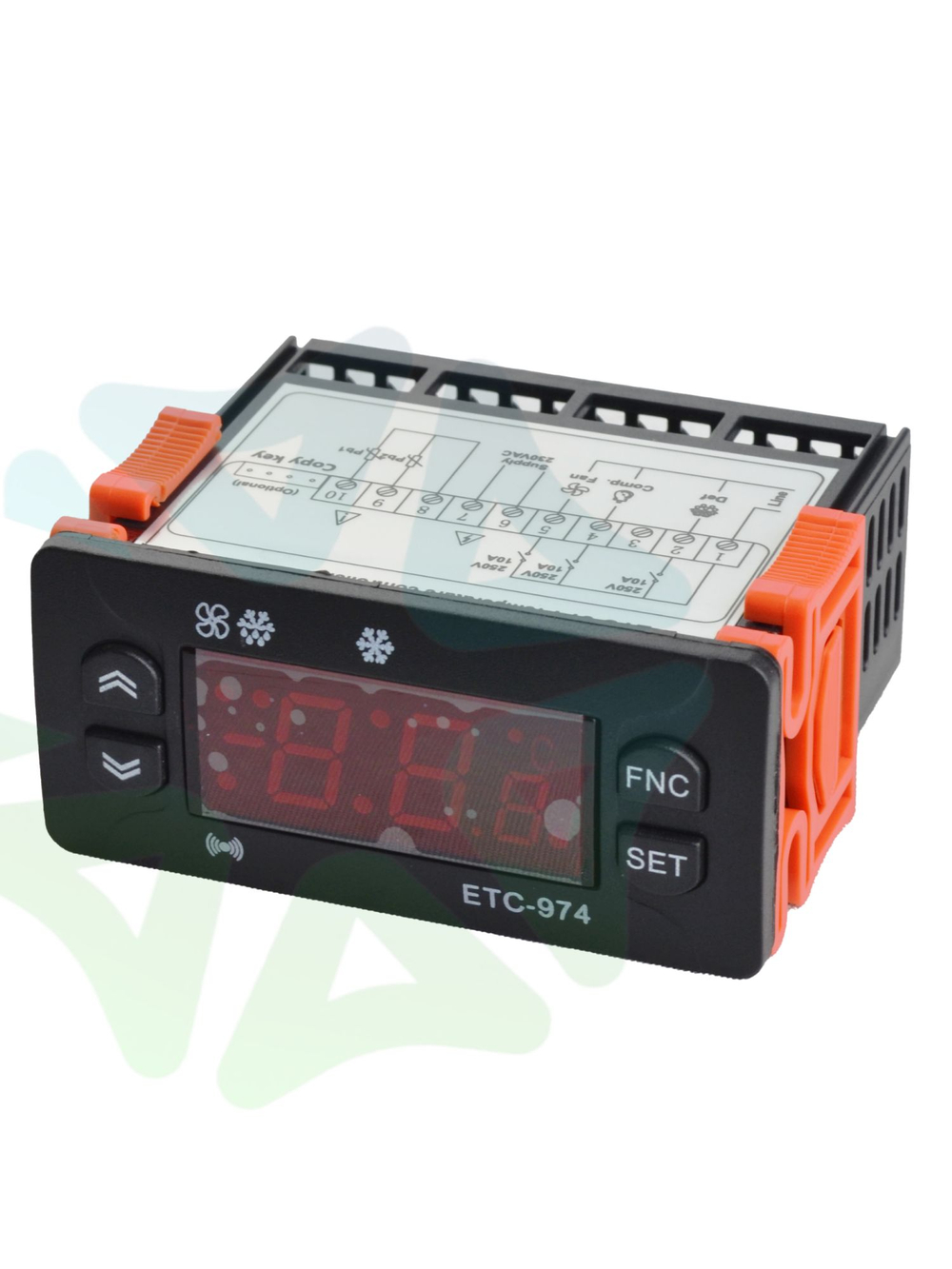 Контроллер холодильный ETC - 974 10А с 2 NTC датчиками
