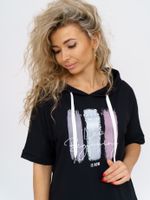 940 Туника "Черный" SveTekst (Акция)