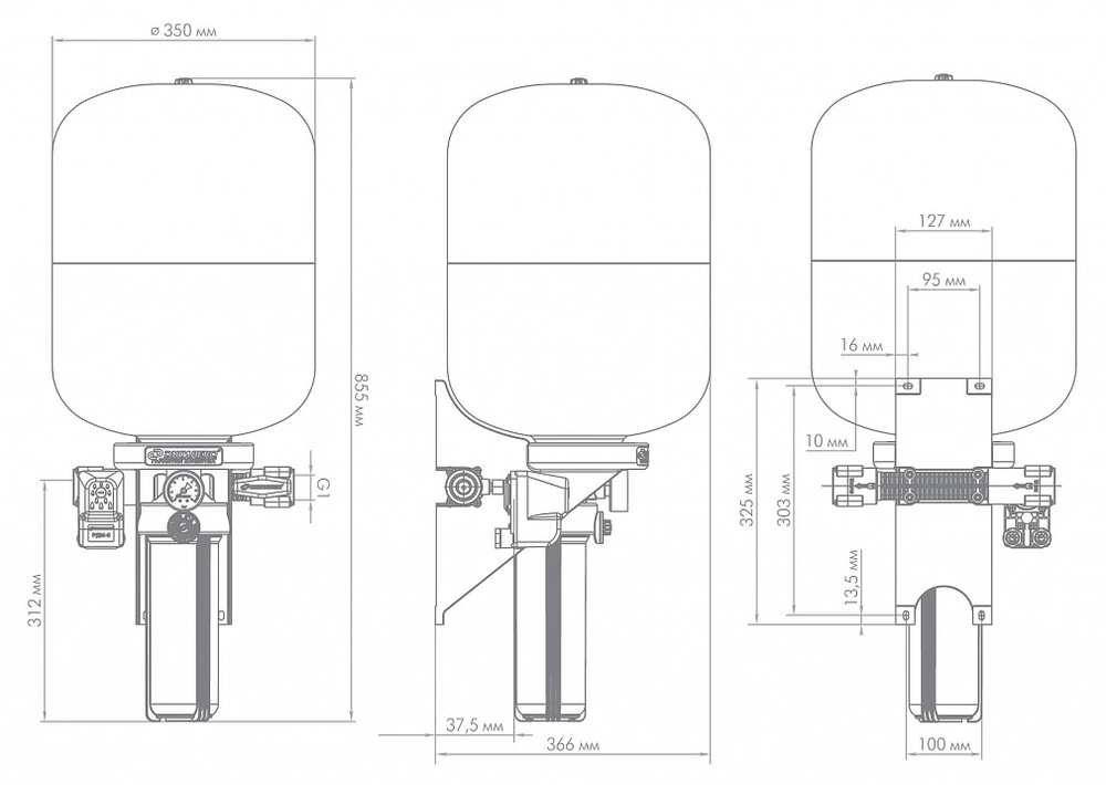 Комплект автоматики Джилекс КРАБ-Т 50