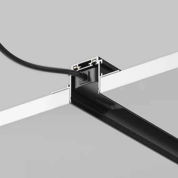 Шинопровод 2м Radity встраиваемый черный Technical tra084mp-12b