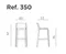 Барный стул Trill Stool 75 см, агава