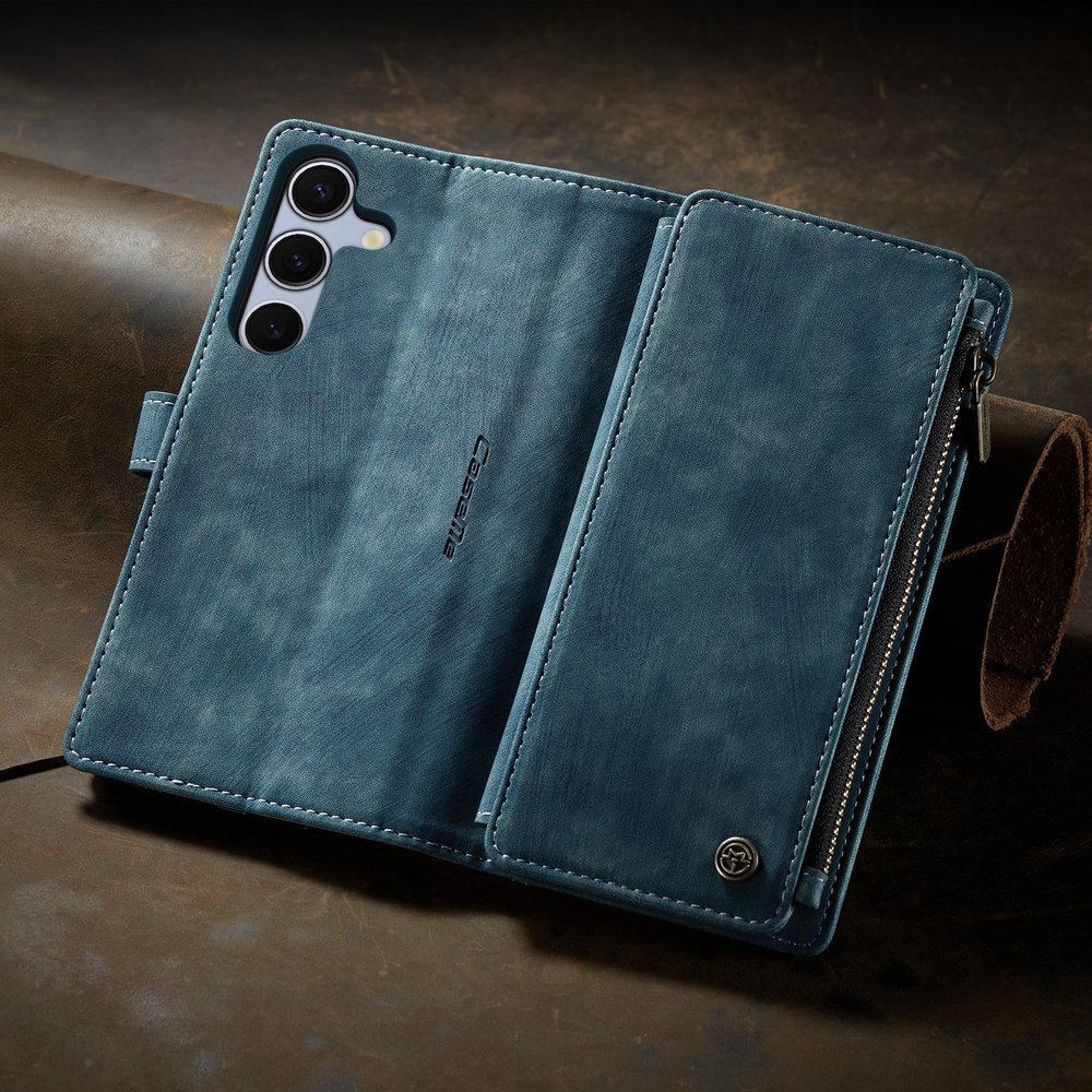 Многофункциональный чехол-кошелек CaseMe 3 in 1 Matte Wallet для Samsung Galaxy S25 FE