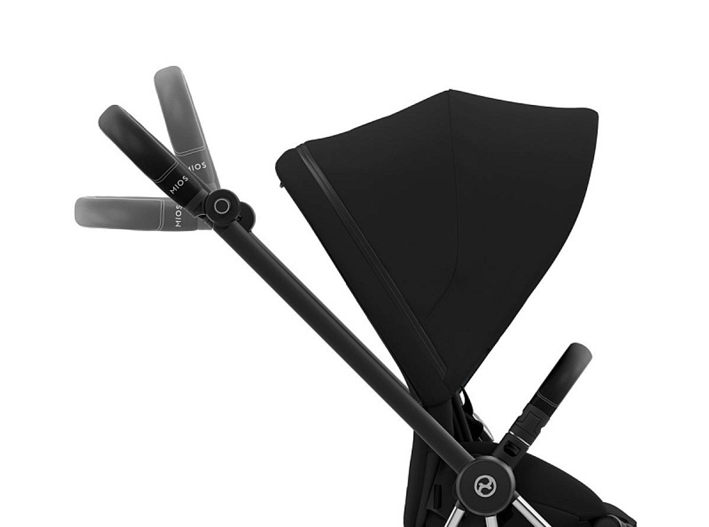 Прогулочная коляска Cybex Mios III Sepia Black/Chrome Black