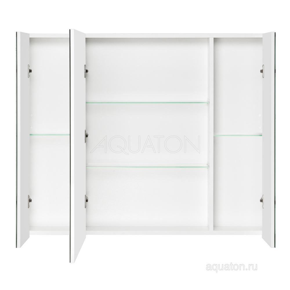 Зеркальный шкаф AQUATON Беверли 100 белый 1A237202BV010