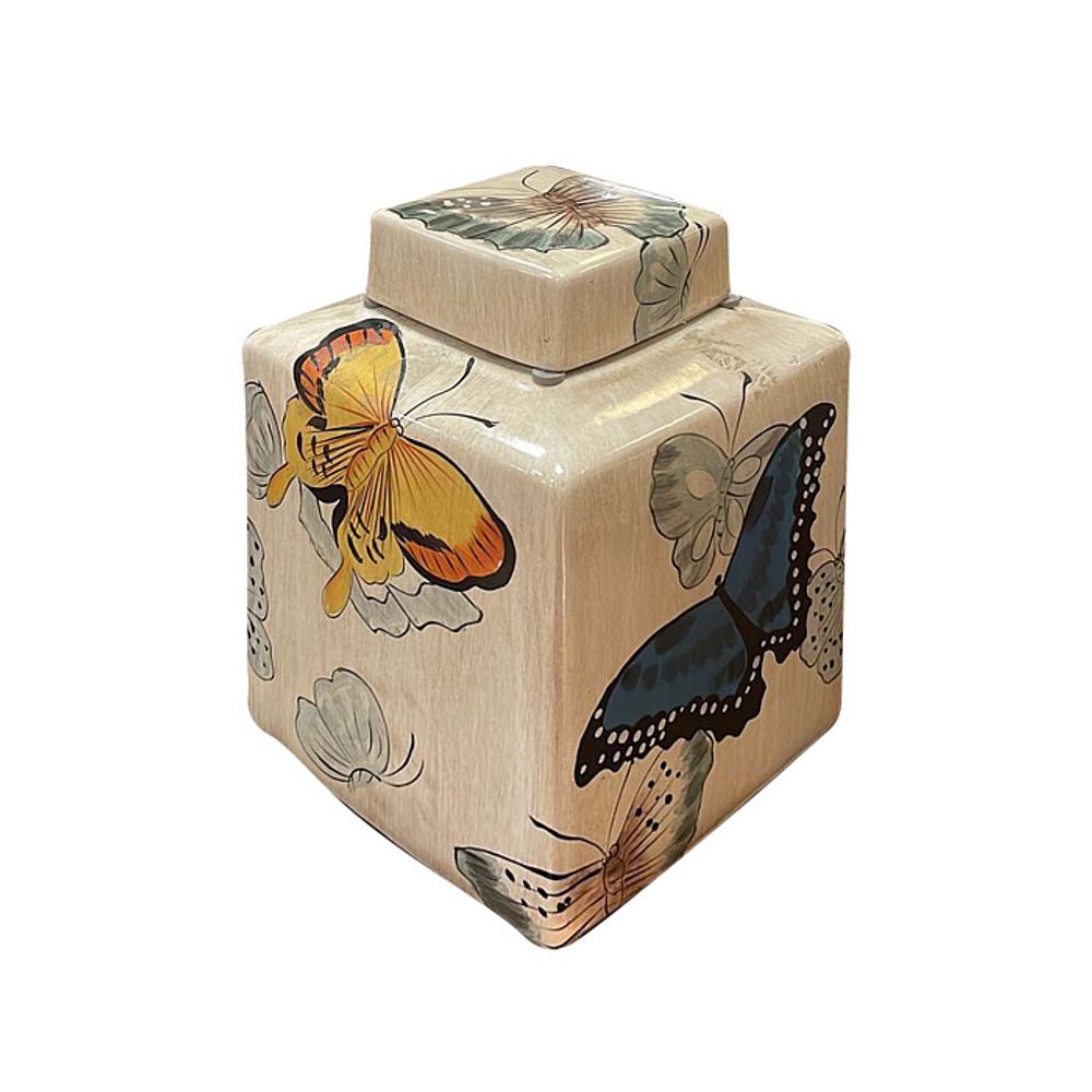 Сосуд "Желтая бабочка"