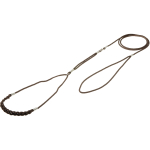 V.I.PET Ринговка с кольцом круглая c плетеным расширением, 2,5*8