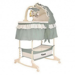 PITUSO КОЛЫБЕЛЬ 3 В 1 VIANA НА КОЛЁСАХ MISTY OLIVE/ОЛИВКОВЫЙ