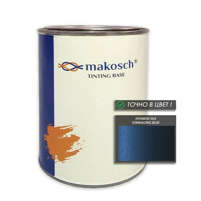 Автоэмаль makosch/HYUNDAI SG5, Базовая эмаль, синий, перламутр, 800мл.