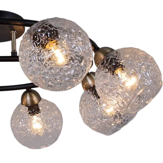 Люстра потолочная ILLUMICO E14 IL0296-8CSQ-79 BK AB